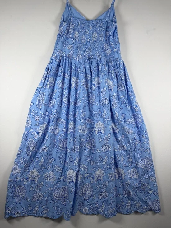 Women's Floral Vines Drop Waist Midi A-Line
Dress Blue -Roller Rabbit x Target M - Picture 12 of 14